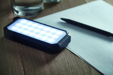 Logo trade corporate gifts picture of: solar charger 8000 mAh