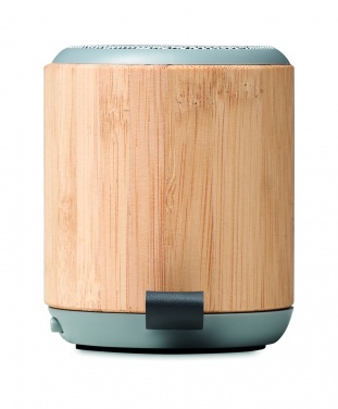 Logotrade promotional products photo of: 5.3 wireless bamboo speaker