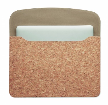 Logo trade promotional item photo of: Cork laptop bag magnetic flap