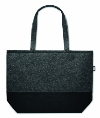 Logotrade promotional item image of: RPET felt shopping bag