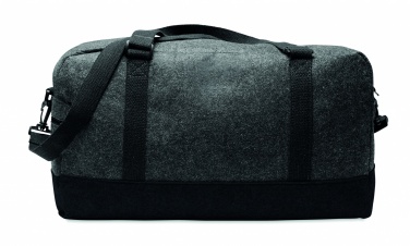 Logo trade advertising products image of: RPET felt weekend bag