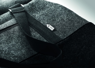 Logotrade promotional gift image of: RPET felt weekend bag