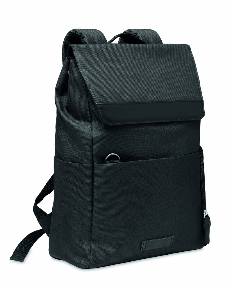 Logo trade promotional giveaway photo of: 600D RPET laptop backpack