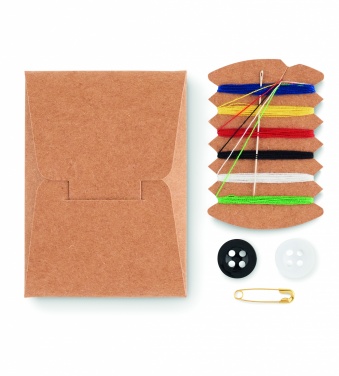 Logo trade corporate gifts image of: Compact sewing kit