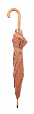Logo trade advertising products image of: 25 inch cork umbrella