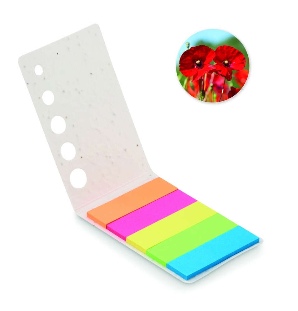 Logotrade business gifts photo of: Seed paper page markers pad