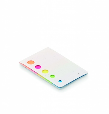 Logotrade promotional item image of: Seed paper page markers pad