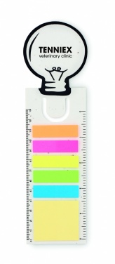 Logo trade advertising product photo of: Seed paper bookmark w/memo pad