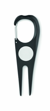 Logotrade promotional merchandise picture of: Aluminium golf divot tool