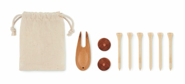 Logo trade promotional item photo of: Golf accessories set in pouch