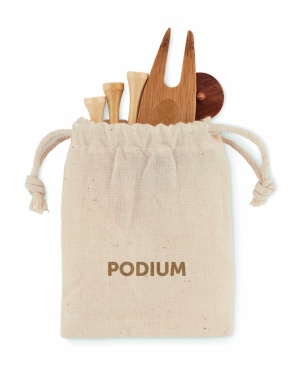 Logo trade corporate gift photo of: Golf accessories set in pouch