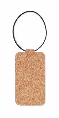Logo trade corporate gifts picture of: Cork luggage tag