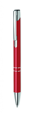 Logo trade business gifts image of: Recycled aluminium ball pen