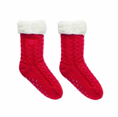 Logo trade corporate gift photo of: Pair of slipper sock M