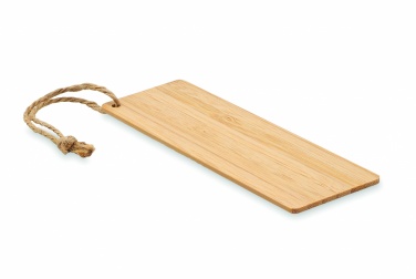 Logo trade promotional gift photo of: Bamboo bookmark