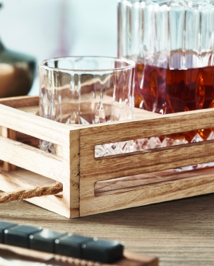 Logo trade business gifts image of: Luxury whisky set