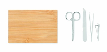 Logo trade business gift photo of: Manicure nail tool set