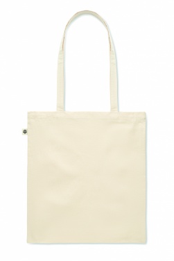 Logo trade promotional item photo of: Organic cotton shopping bag