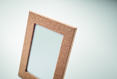 Logo trade promotional giveaways image of: Cork photo frame