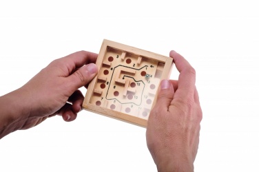 Logotrade promotional merchandise photo of: Pine wooden labyrinth game