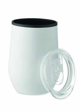 Logo trade promotional items image of: Double wall travel cup 350 ml