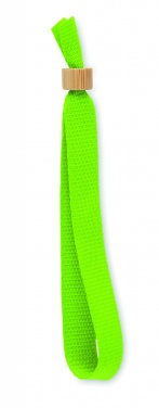 Logo trade promotional items picture of: RPET polyester wristband