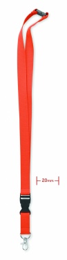 Logo trade promotional merchandise image of: Lanyard cotton 20mm