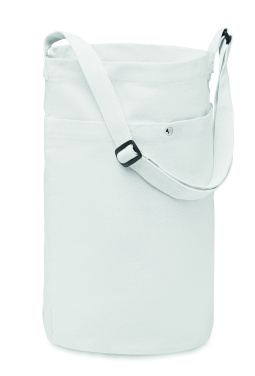 Logo trade promotional giveaways image of: Canvas shopping bag 270 gr/m²