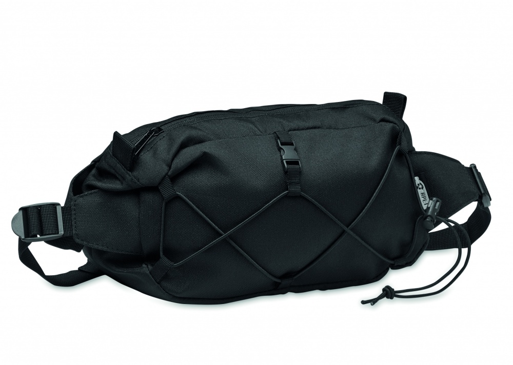 Logotrade advertising product image of: Waist bag in 600D RPET