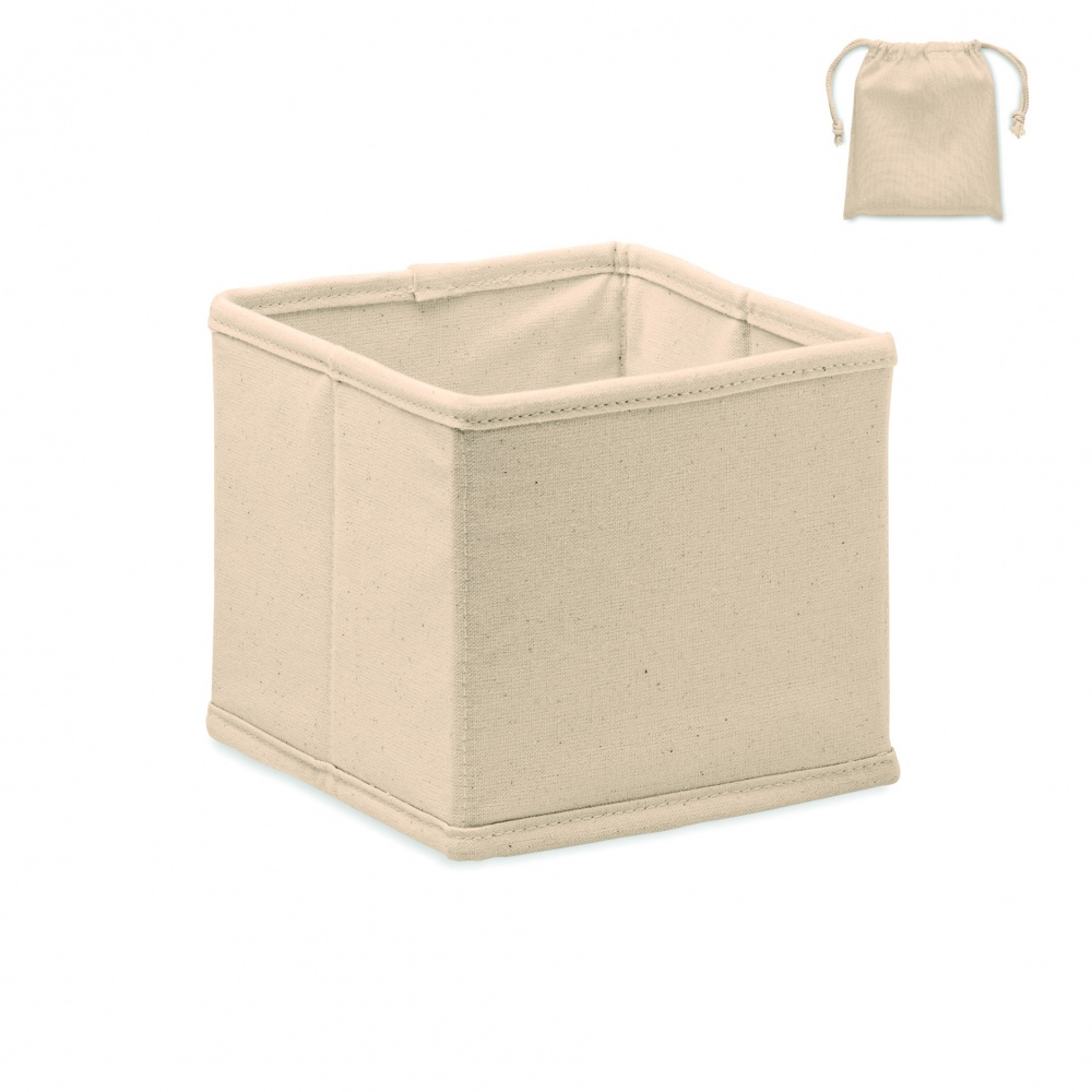 Logo trade corporate gifts image of: Small storage box 220 gr/m²
