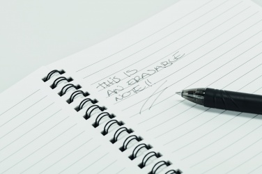 Logo trade promotional merchandise image of: A5 Erasable notebook