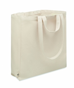 Logo trade business gifts image of: Recycled cotton shopping bag
