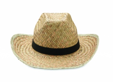 Logotrade promotional item image of: Natural straw cowboy hat
