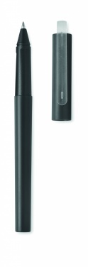 Logo trade promotional giveaways picture of: RPET blue gel ink ball pen
