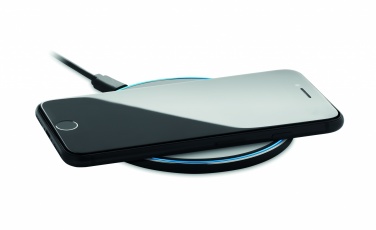 Logotrade corporate gift picture of: Glass wireless 10W charger