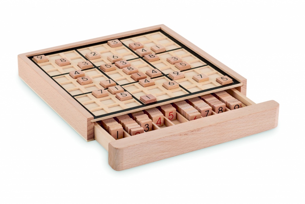 Logotrade business gift image of: Wooden sudoku board game
