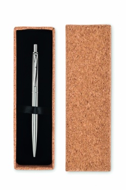Logo trade promotional item photo of: Recycled stainless steel pen