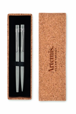 Logotrade promotional gift image of: Recycled stainless steel pens