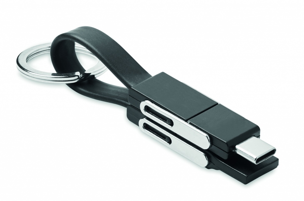 Logo trade promotional item photo of: keying with 4 in 1 cable