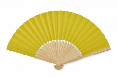 Logo trade promotional merchandise picture of: Manual hand fan