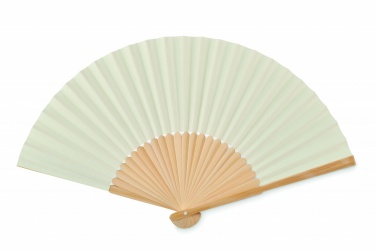 Logo trade promotional giveaways picture of: Manual hand fan