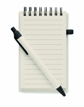 Logotrade promotional gift picture of: A6 milk carton notebook set