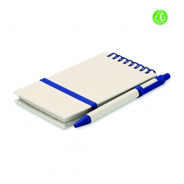 Logo trade promotional items picture of: A6 milk carton notebook set