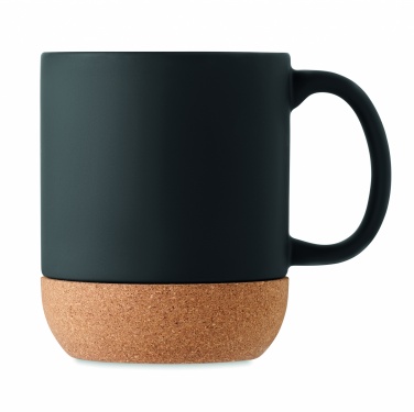 Logo trade advertising products picture of: Matt ceramic cork mug 300 ml