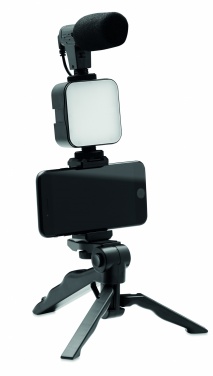 Logo trade promotional merchandise photo of: Smartphone video kit