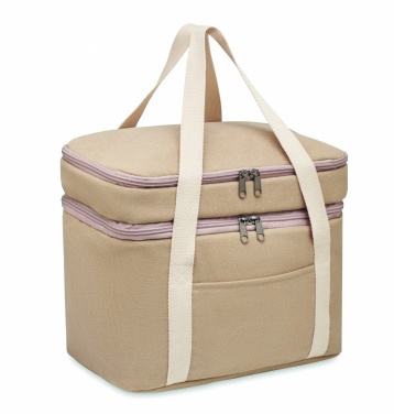 Logo trade promotional giveaways picture of: Cooler bag canvas 320 gr/m²
