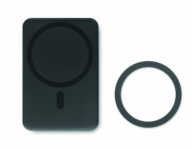 Logo trade promotional items picture of: Magnetic wireless charger 15W powerbank 5000 mAh