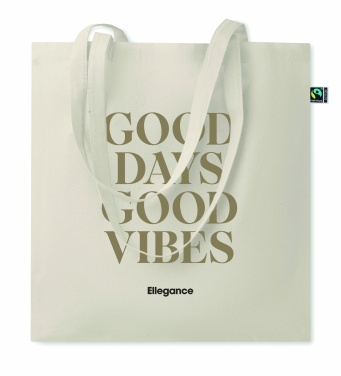 Logo trade business gifts image of: Shopping bag Fairtrade