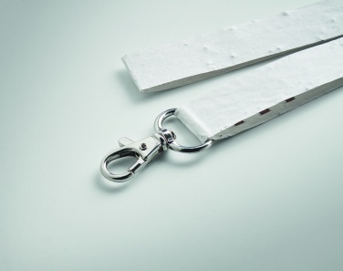 Logotrade business gifts photo of: Seed paper lanyard w/hook