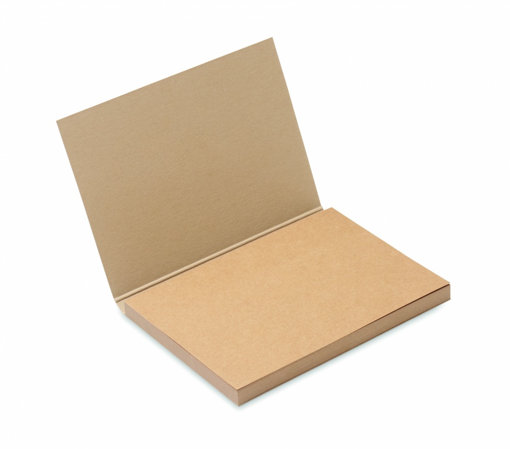 Logo trade promotional gift photo of: Recycled paper memo block